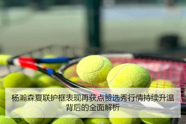 杨瀚森夏联护框表现再获点赞选秀行情持续升温背后的全面解析